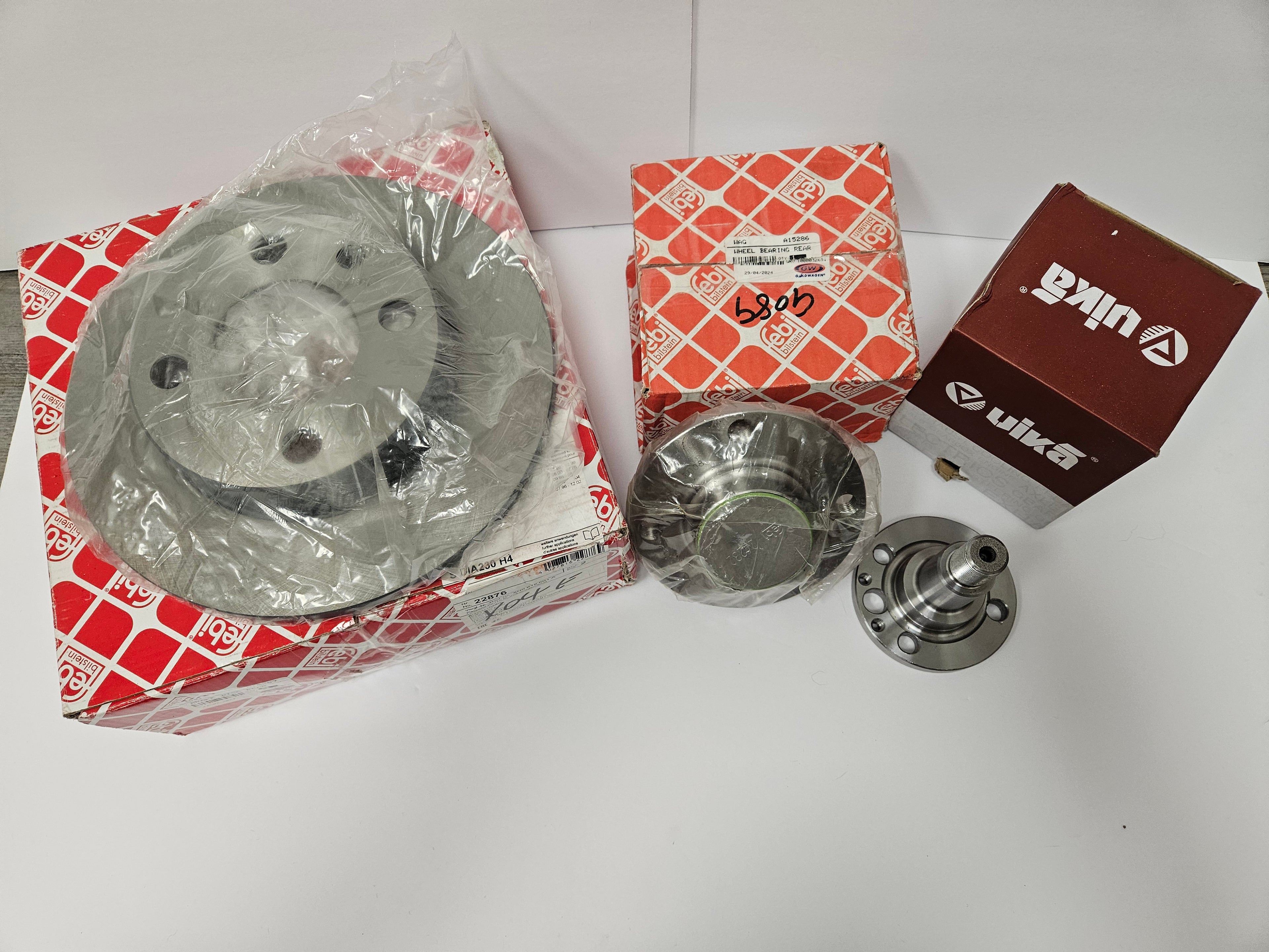 VW MK1/2/3 Rear Stub Axle/Bearing Upgrade, to 9N Polo