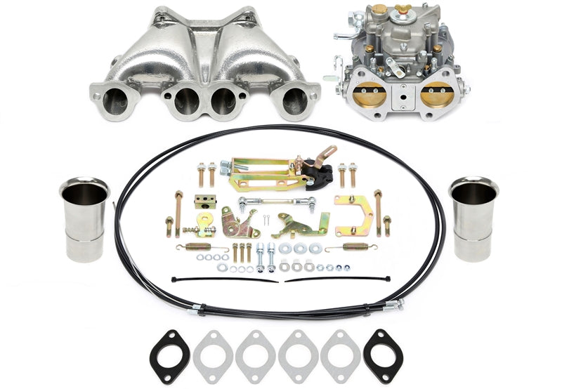Single 45mm DCOE carburetor Kit - 8v Counterflow Engines