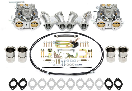 40mm DCOE Carburetors Kit - 8v Counterflow Engines