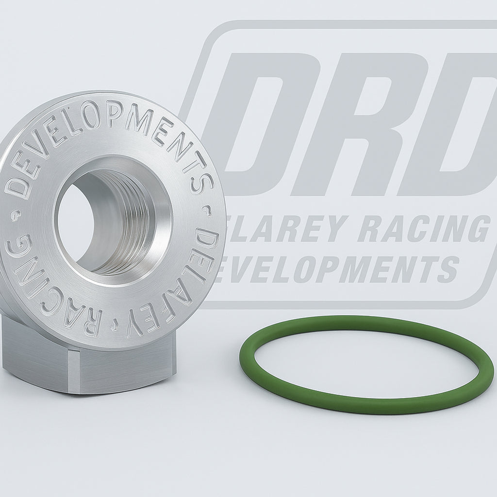 DRD 20V Lower Breather Adaptor – Silver M22x1.5 Thread