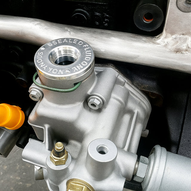 DRD 20V Lower Breather Adaptor – Silver M22x1.5 Thread