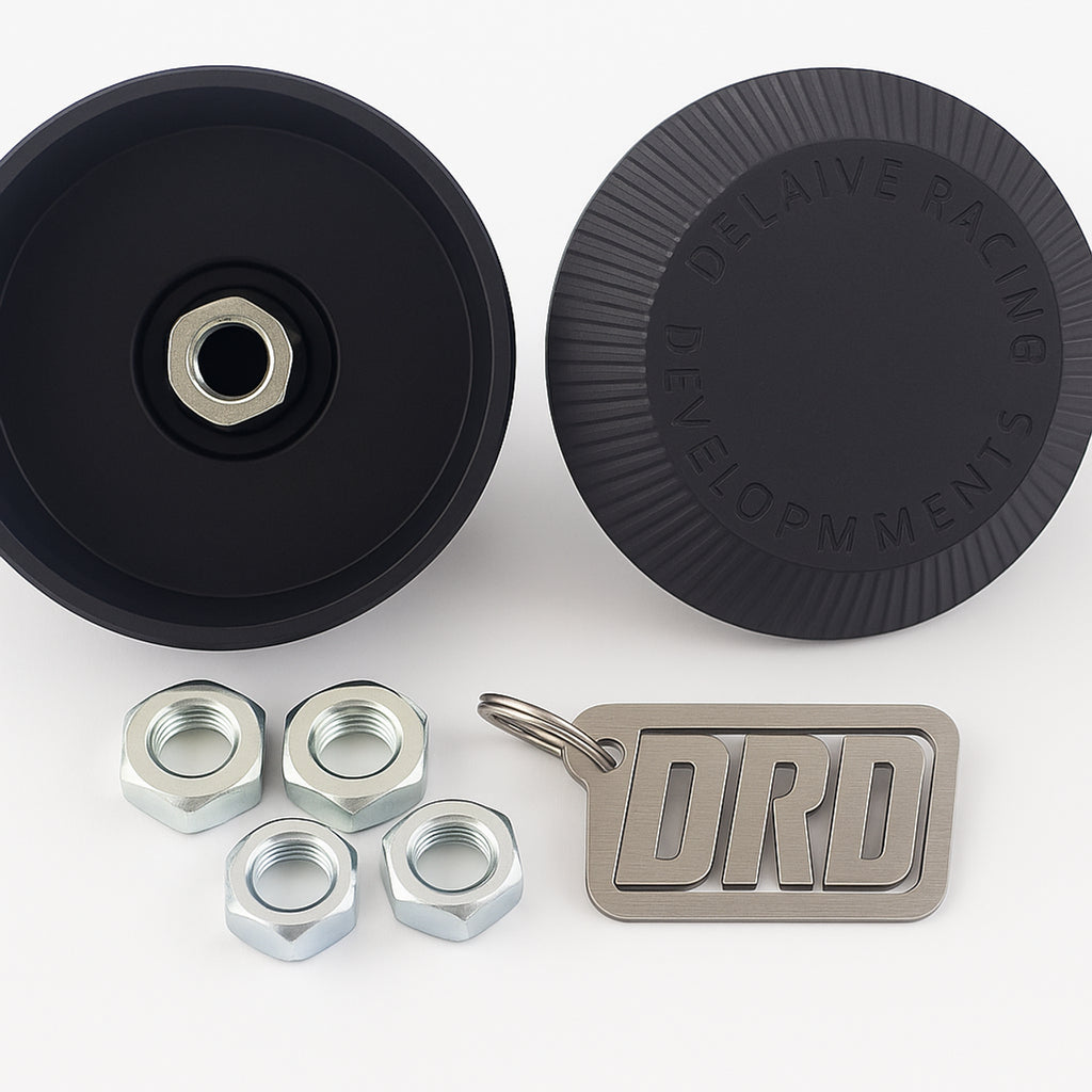 VW MK1 Golf & Caddy Billet Shock Top Caps - Set