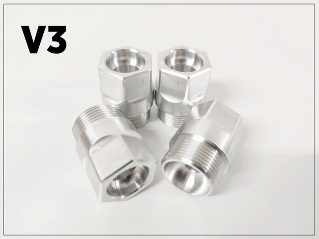 VW Audi 20v Aluminium Injector Sleeves x4 ; V3