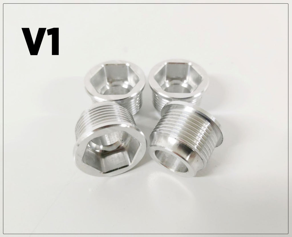 VW Audi 20v Aluminium Injector Sleeves x 4 ; V1 - 24mm.