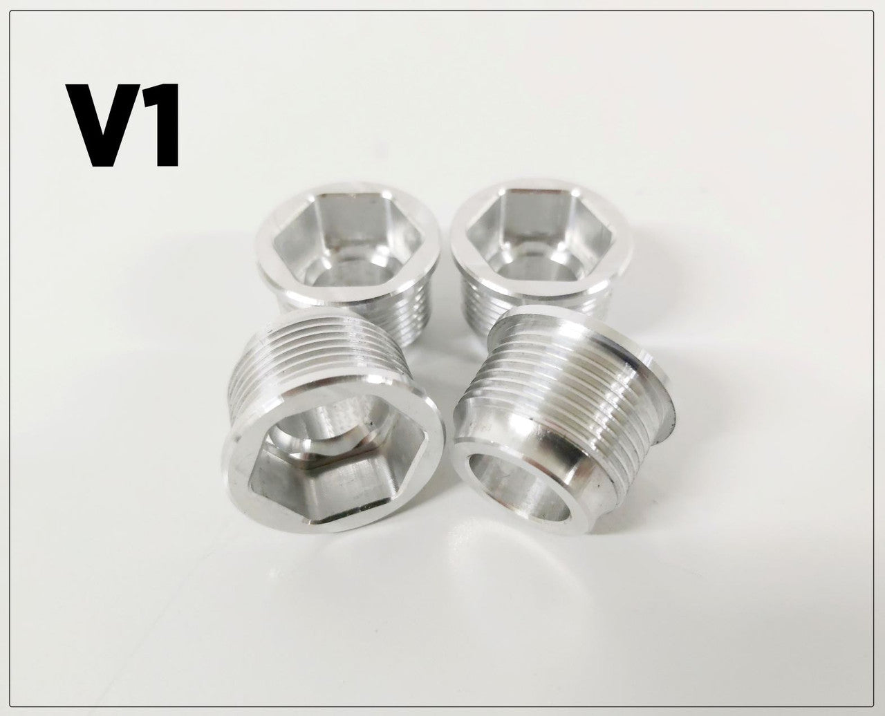 VW Audi 20v Aluminium Injector Sleeves x 4 ; V1 - 24mm.